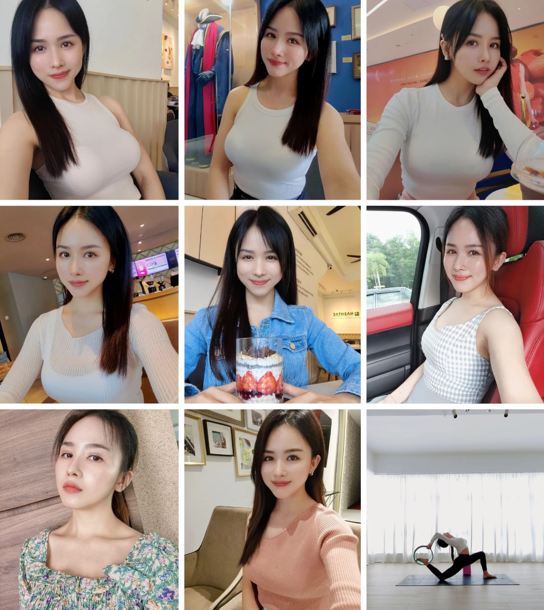 人设套图（亚洲女50视+972图） (编号sk266) 1000套素材随机